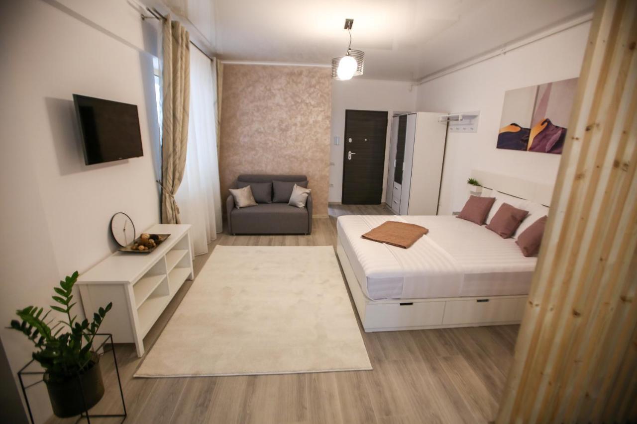 Premium Studios Mamaia Nord - Marea La 50M Navodari Bagian luar foto